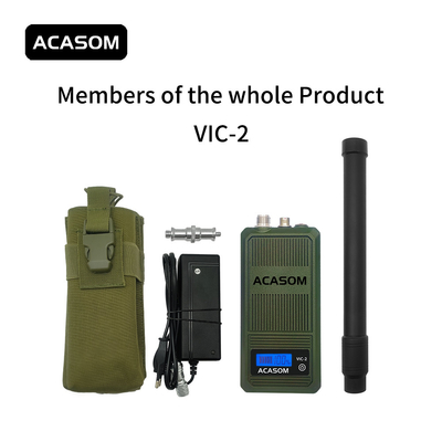 4900MHz-5100MHz 휴대용 드론 제머 5.0G 장거리 방수