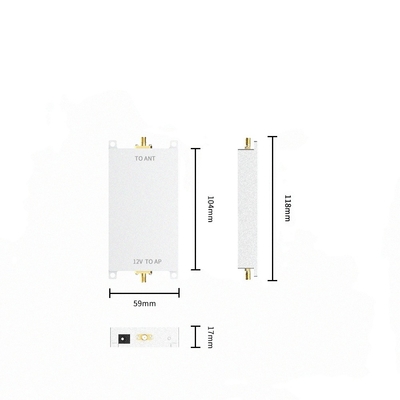 430-434MHz RF 증폭기 모듈 40dBm 출력 설치가 쉽습니다