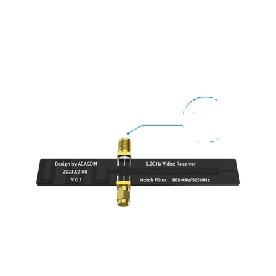 1080MHz 밴드 패스 수신기용 아카소마 1200-1300MHz 노치 필터