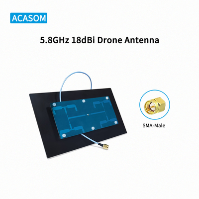 900MHz 915MHz 50W 고효율 FPV 드론 안테나 사용자 지정 PCBA 칩셋 SMA 남성