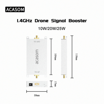 효율성 45% 40dBm 1.4GHz 무선 확장기용 RF 양방향 증폭기 모듈
