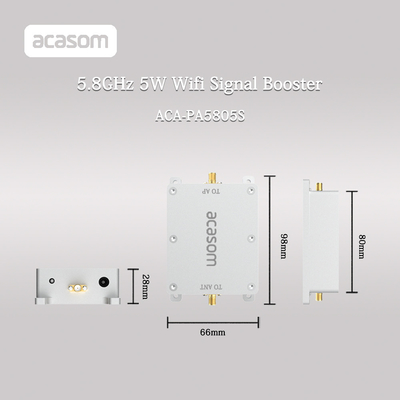 5.725-5.85GHz 주파수 범위를 위한 5w 5.8GHz 신호 부스터 범위 확장기