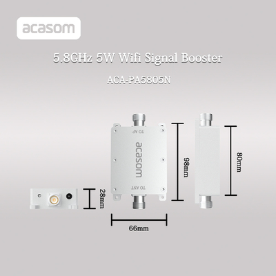 5.725-5.85GHz 주파수 범위를 위한 5w 5.8GHz 신호 부스터 범위 확장기