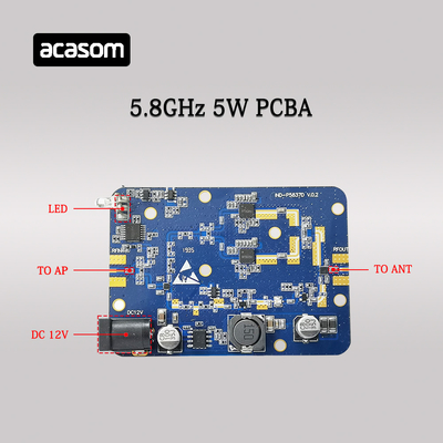 5W RF 신호 증폭기 PCB 증폭기 부품 5.8GHz 와이파이 무선 모듈