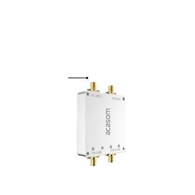 듀얼 채널 2.4 GHz 5.8 GHz 신호 증폭기 최대 출력 전력 P1dB 36dBm 4W
