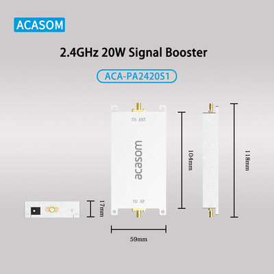 2.4GHz 드론 신호 증폭기 20W 범위 확장기