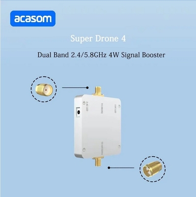 4W 36dBm 듀얼 밴드 드론 증폭기 2.4 5.8 GHz RX 및 TX 듀얼 채널 주파수