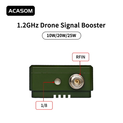 MAX-2 야외 1.2GHz 10W 신호 증폭기 신호 확장기 범위 증강기 타로 1.2G 이미지 전송기