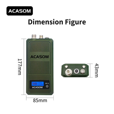 800MHz-900MHz 휴대용 안티 드론 방해기 수질성 높은 효율성